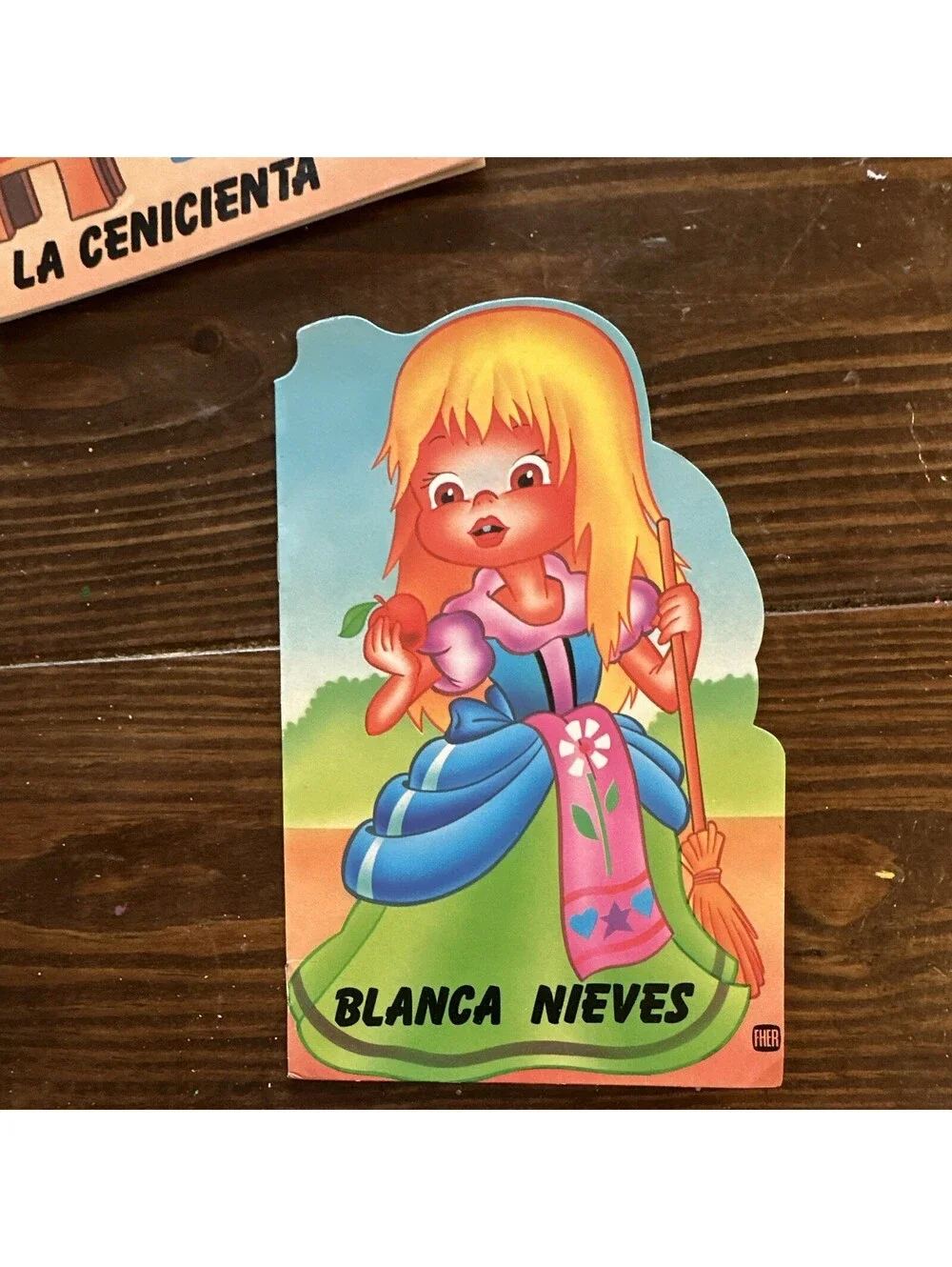 Fher Spanish Fairy Tales Uncut Paper Doll Loose Sheets Lot 4 Characters